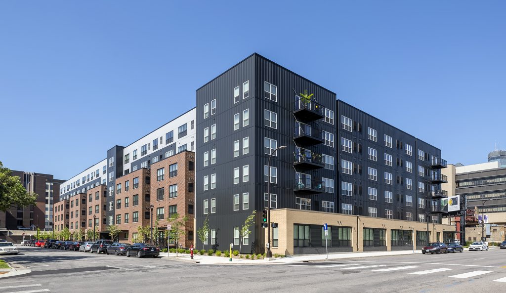 East Town Apartments MInneapolis Nordstrom Metal in Minnesota